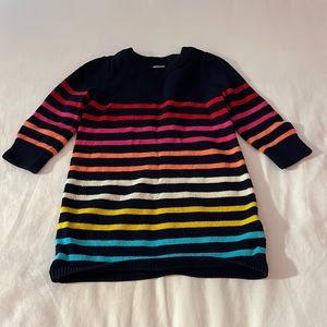 Baby Gap Rainbow Striped Dress